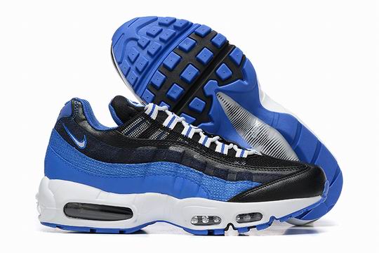 Nike Air Max 95 Blue Black Men's Shoes-145 - Click Image to Close